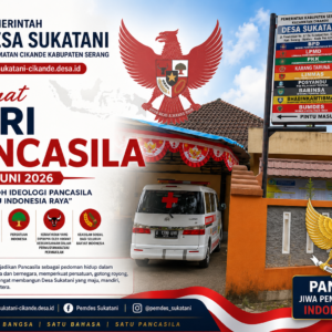 Pemerintah Desa Sukatani Mengucapkan Selamat Hari Lahir Pancasila Tahun 2026